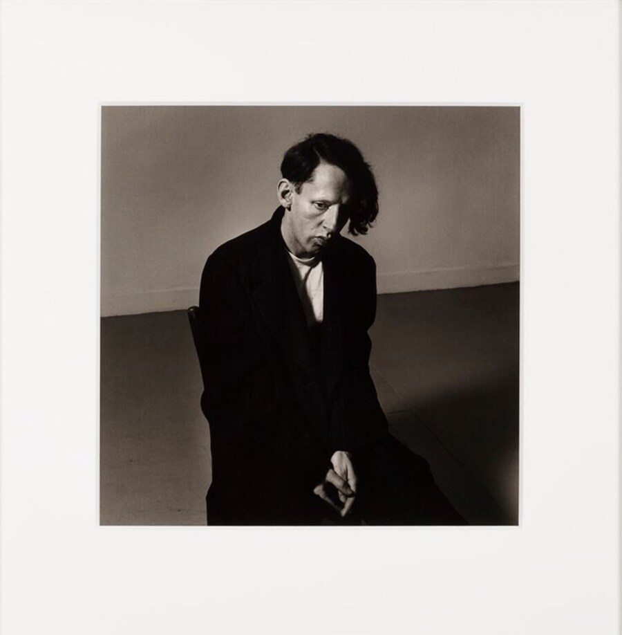 Peter Hujar, John Heys in Black Coat, 1985