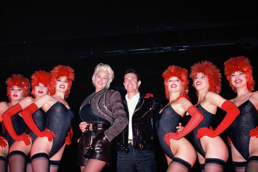 Brigitte Nielsen and Jean Claude Jitroise at Crazy Horse