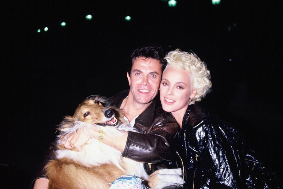 Jean Claude Jitrois and Brigitte Nielsen