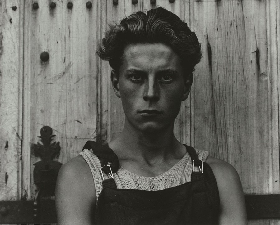 Paul Strand (1890-1976), Young Boy, Gondeville, Ch