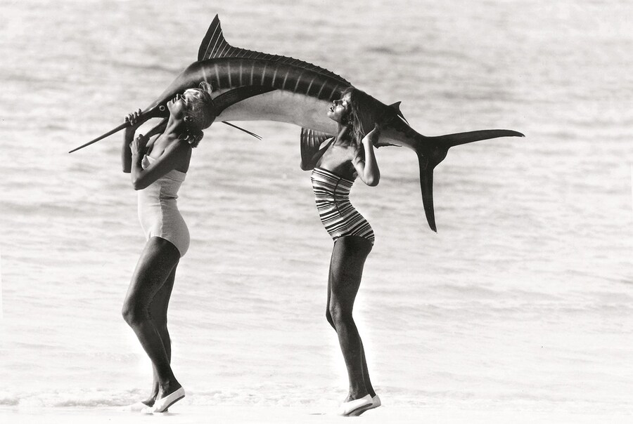 Aria and Gudi, Spanish Wells, 1975