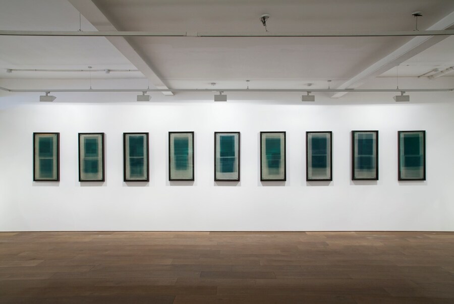 Forms in Green, Hackney, by Tom Lovelace