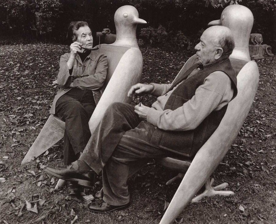 Claude-and-Fran--ois-Xavier-Lalanne-in-Tourterelle