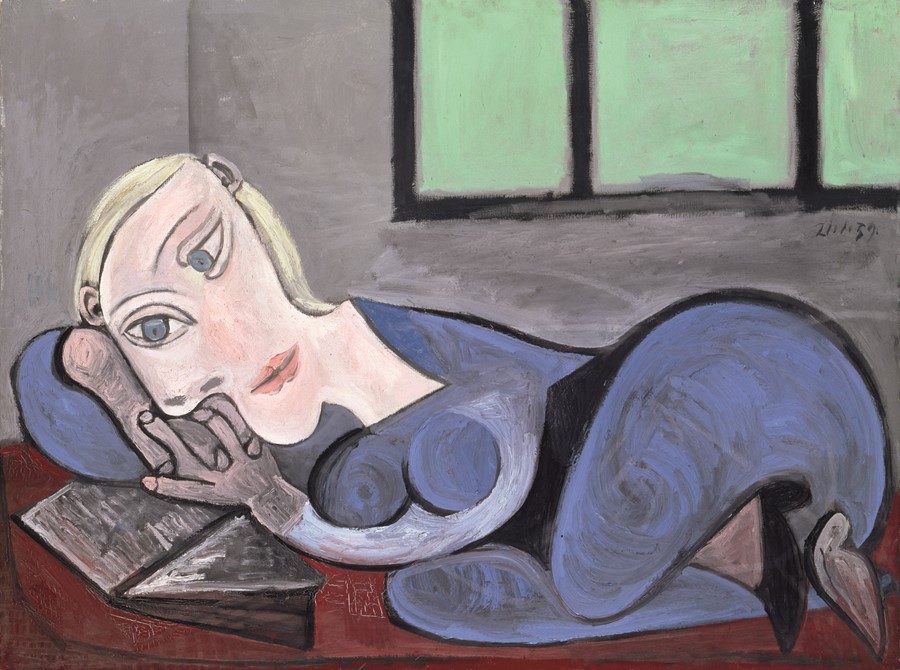 Pablo Picasso, Femme couchée lisant, 1939