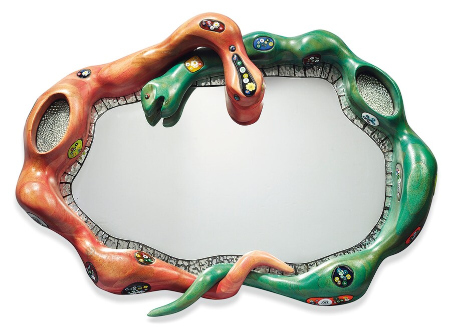 Niki-de-Saint-Phalle---Snake-Mirror,-1998(courtesy