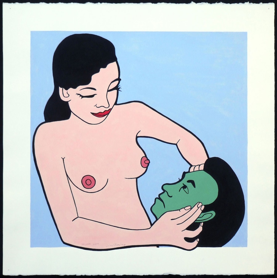 John-Wesley,-Salome,-2004,-acrylic-on-paper,-57.1-