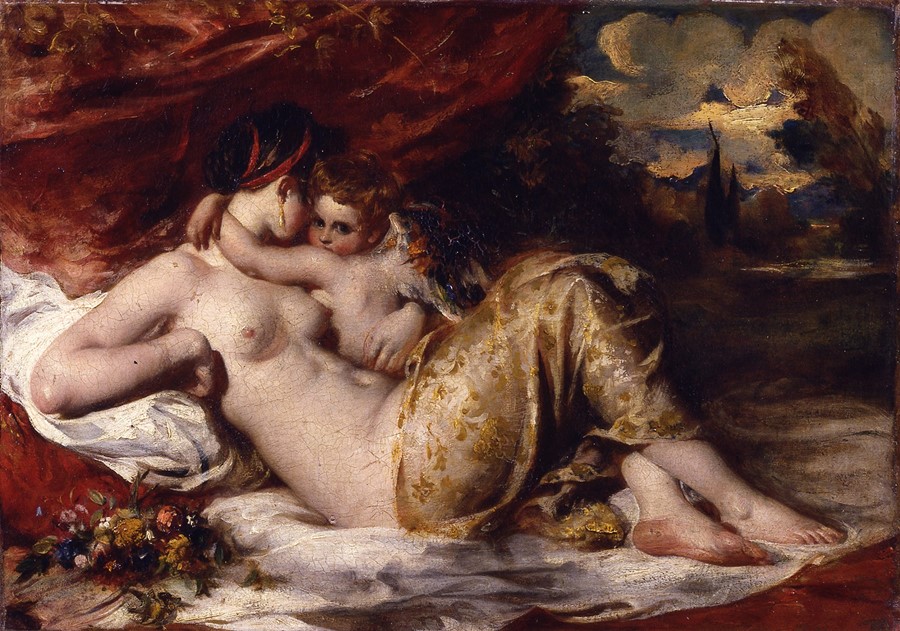Venus and Cupid by William Etty 1835 York Museums 