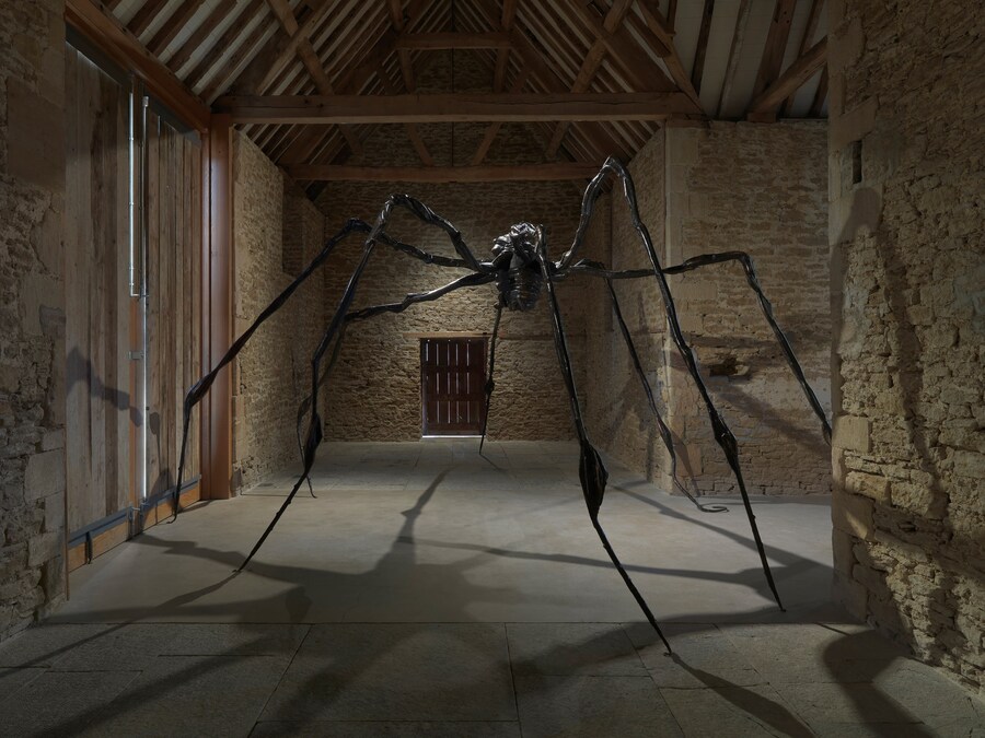 Installation view, ‘Louise Bourgeois.Turning Inwards’