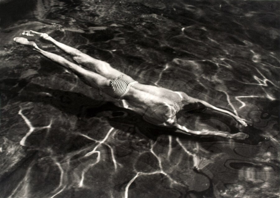 Andr&#233; Kert&#233;sz Underwater Swimmer, Esztergom, Hun