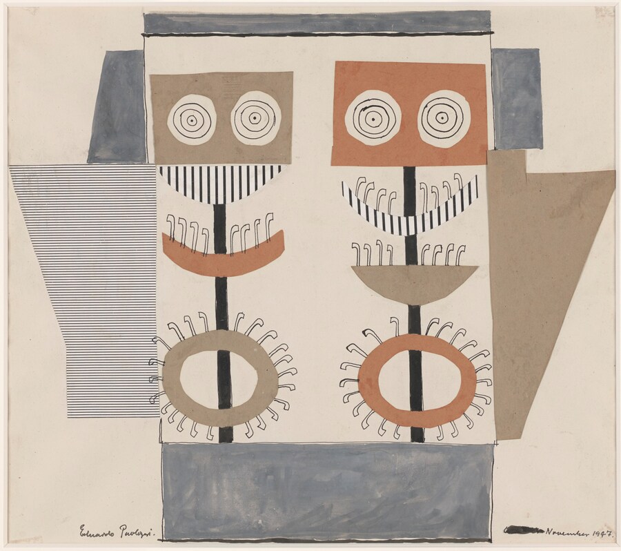 Image 4. Paolozzi, Fun Fair, 1947