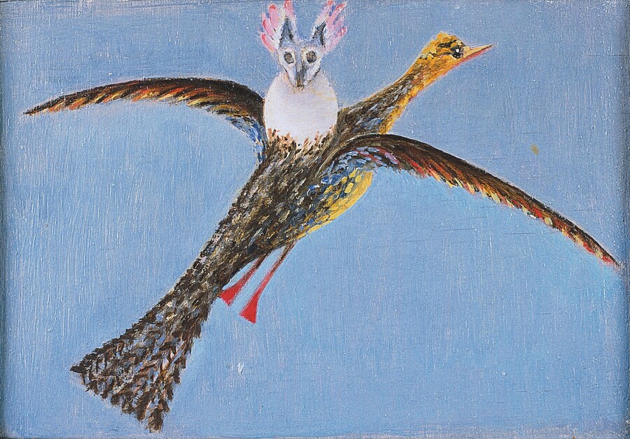 11. M. Oppenheim_Vogel mit Parasit_1939