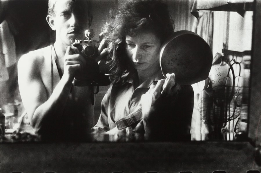 b5. Ed van der Elsken, Selfportrait with Ata Kando