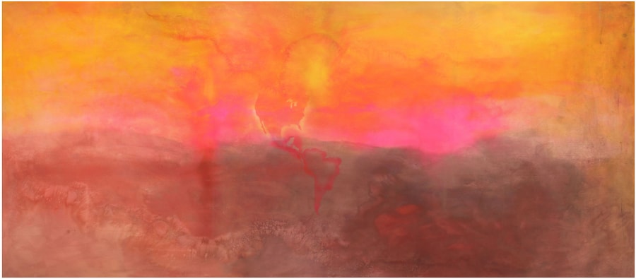 Frank-Bowling,-Texas-Louise