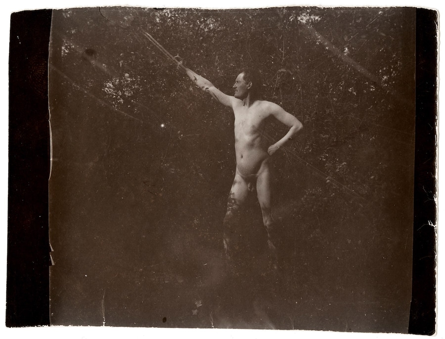 4. Edvard Munch Posing Nude
