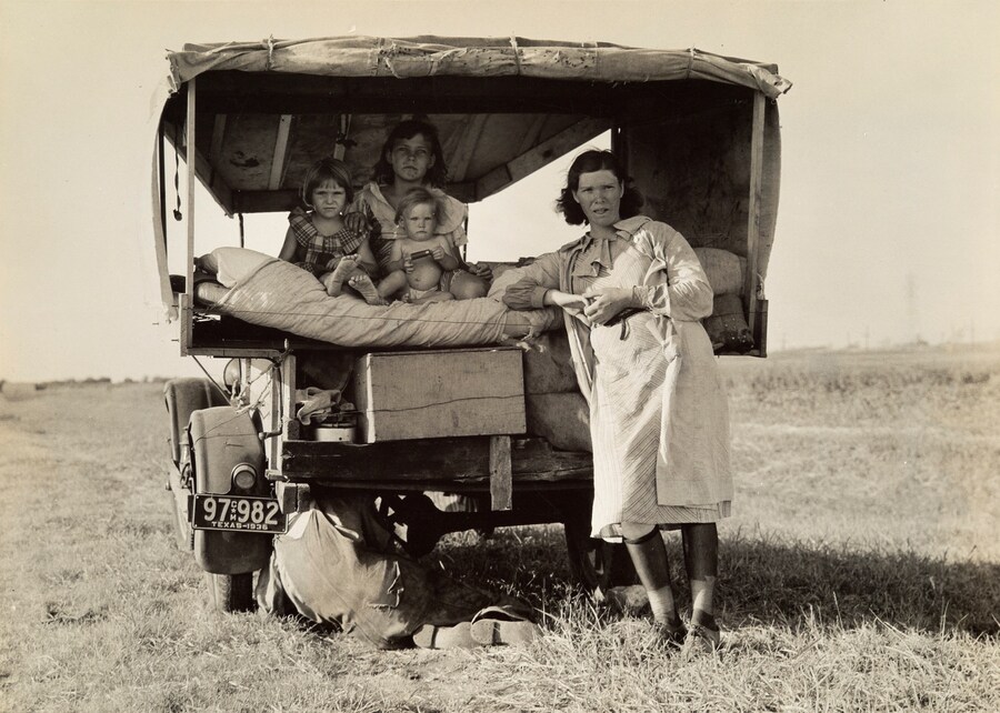 07_Migrant Family, Texas