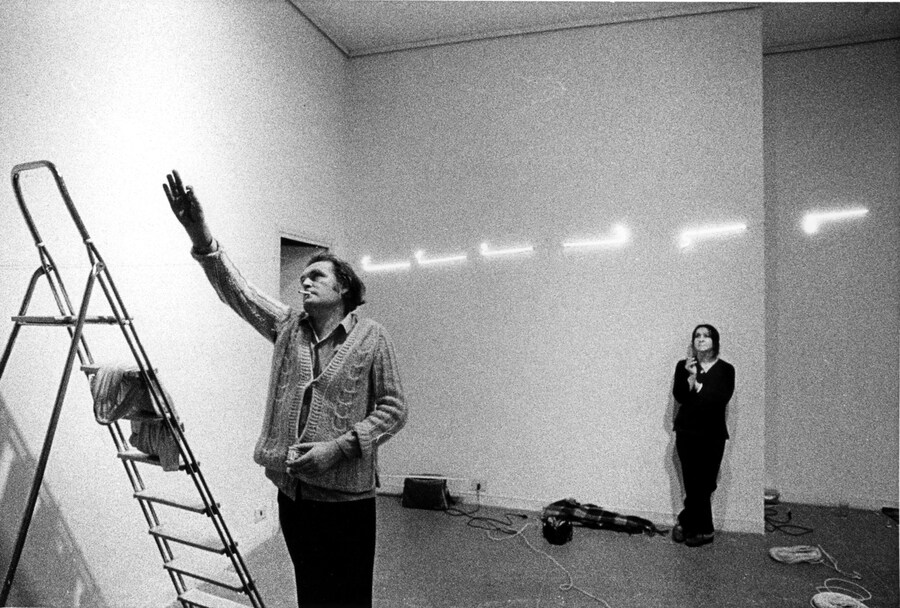 1971, Milan, Galleria Francoise Lambert, photo G