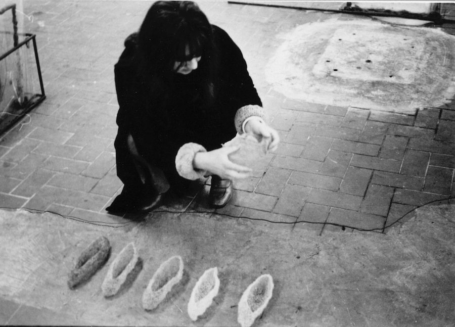11.Marisa Merz at L&#39;Attico, Rome, 1969