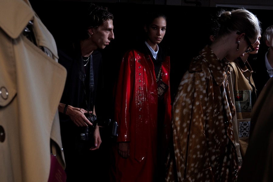 Backstage at the Burberry Spring_Summer 2019 Show_