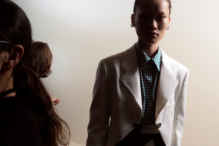 Backstage at the Burberry Spring_Summer 2019 Show_