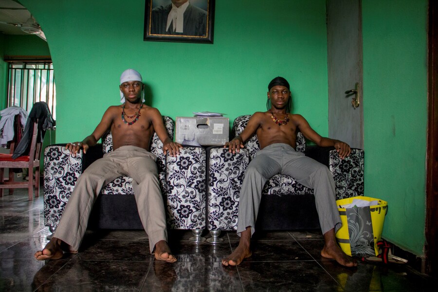 IBEJI by Stephen Tayo Nigerian twins