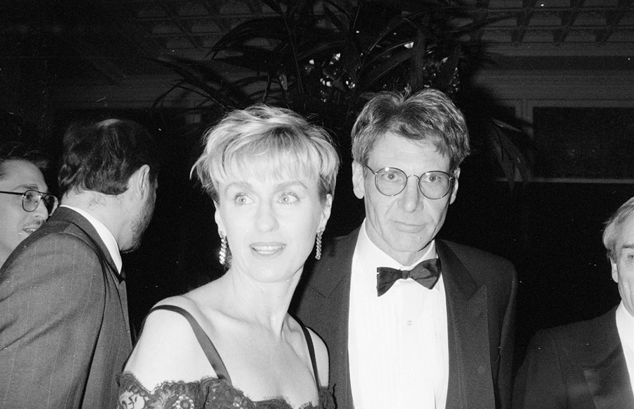 Harrison Ford and Tina Brown