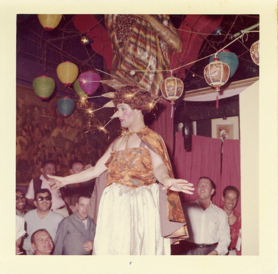 Jose Sarria performing at the Black Cat (1955-58)