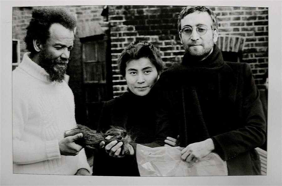 16. Horace Ové, ‘John Lennon giving Michael X his