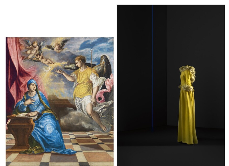 Spanish painting art Cristobal Balenciaga Goya El Greco Vela