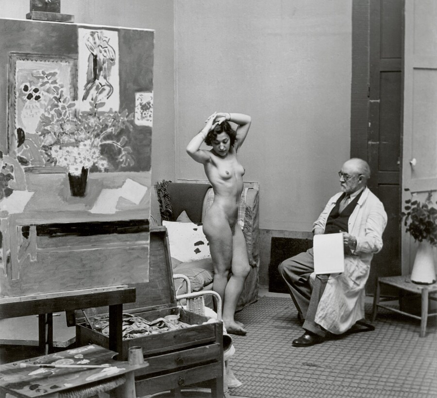 Matisse with his Model 1939 c Estate Brassai Succe