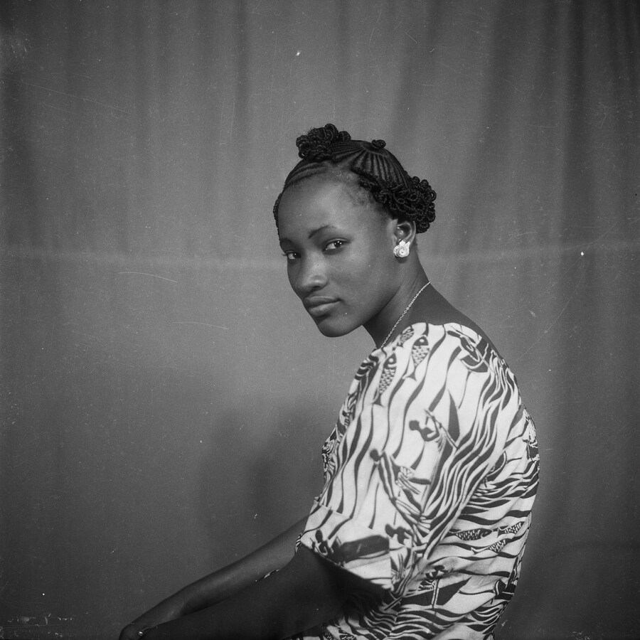 Fatoumata nouvellement tress&#233;e, 1978