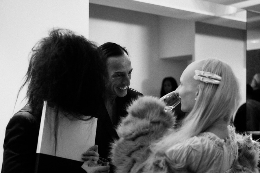 Rick Owens Signing Book Another Magazine 2019