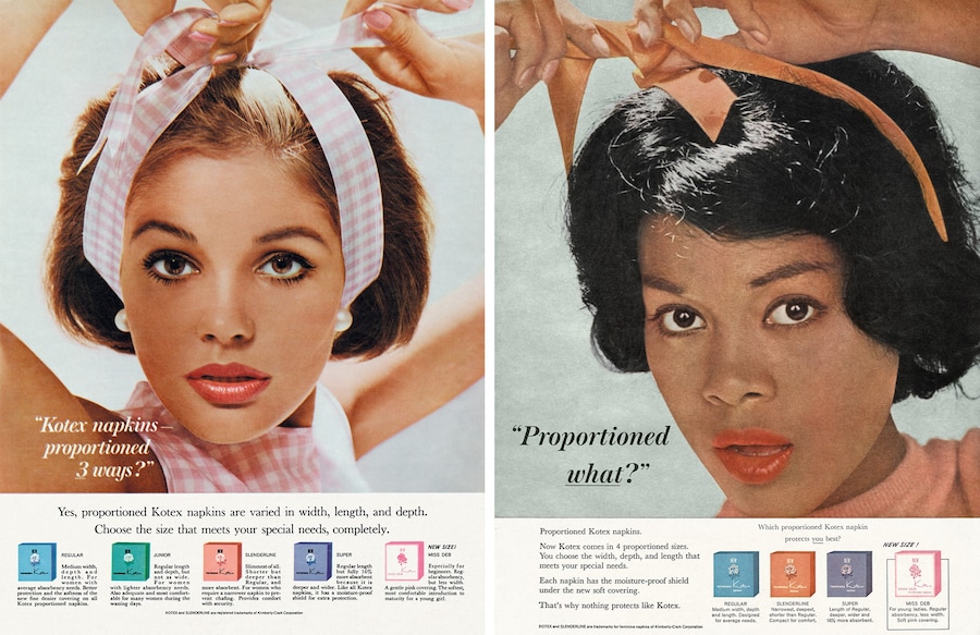 1962-Marola-Witt-and-unidentified-model-for-Kotex_