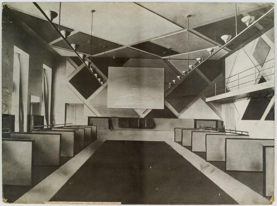 8. Theo van Doesburg, The Cin&#233;-bal, Caf&#233; L’Aubette