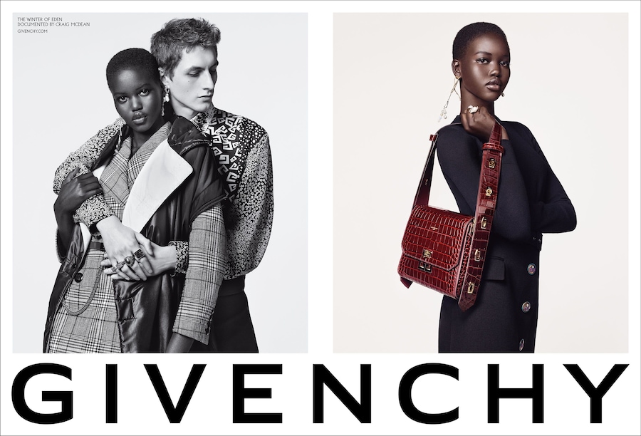 Givenchy Craig McDean Adut Akech Henry Kitcher 