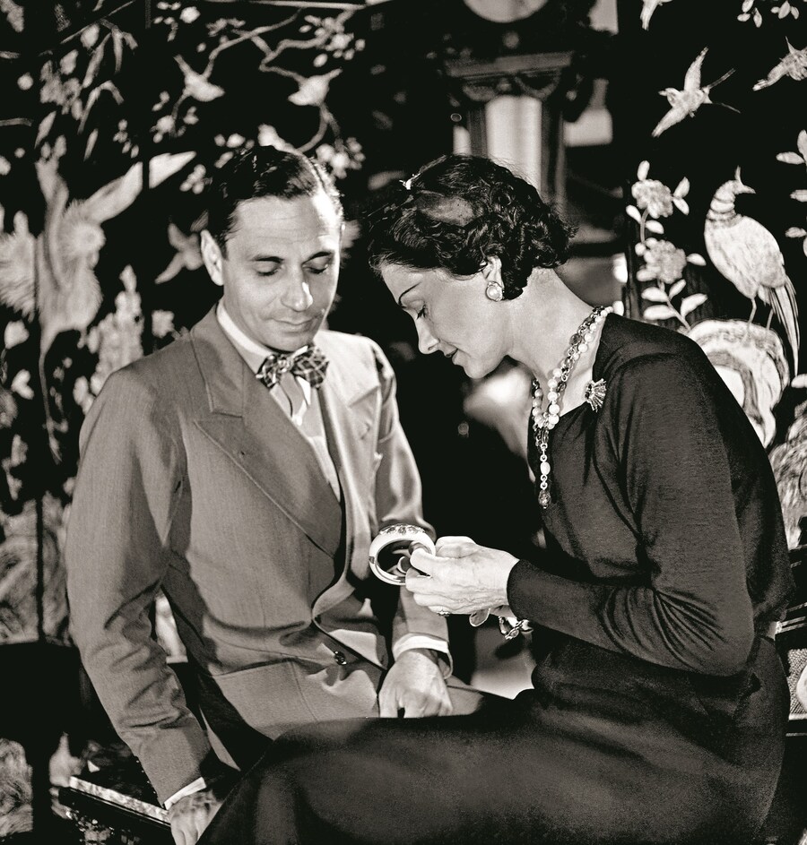 Gabrielle Chanel and Italian jeweler Fulco di Verdura