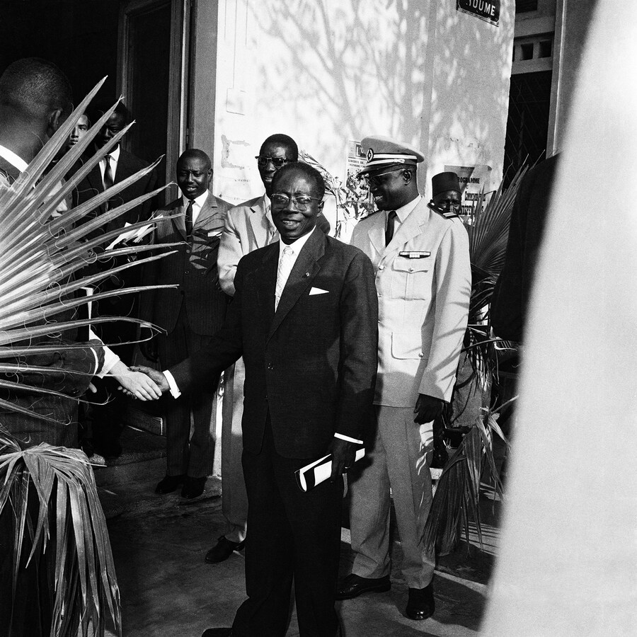 Roger daSilva, President Leopold Senghor &#169; The Alb