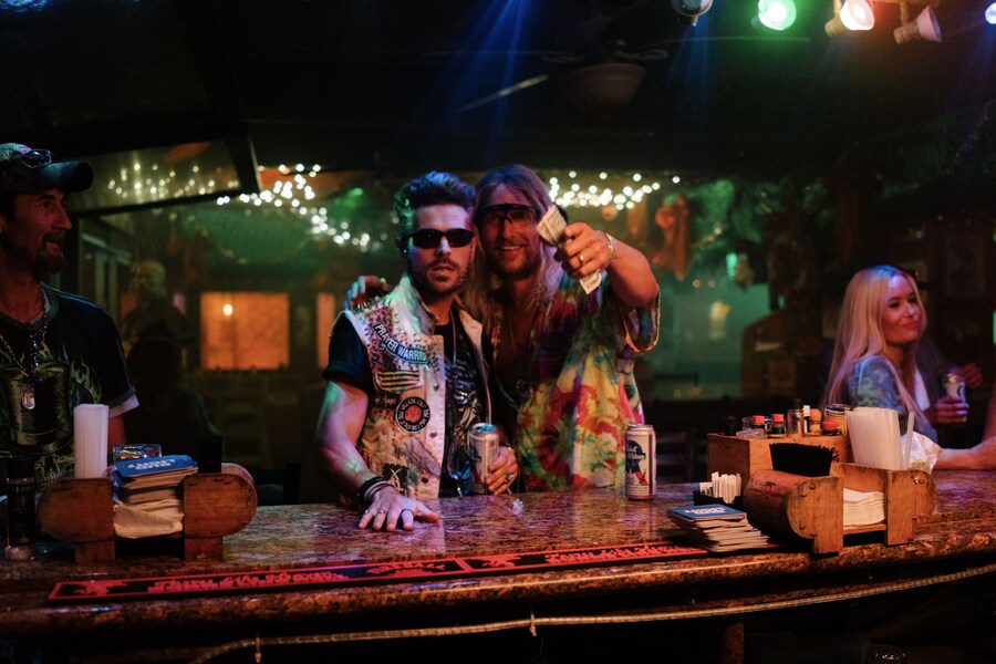 Zac Efron and Matthew McConaughey in The Beach Bum