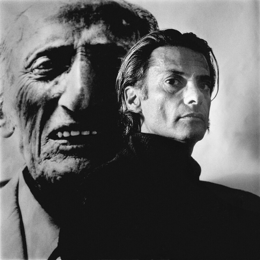 RA+Father1974&#169;Gideon Lewin
