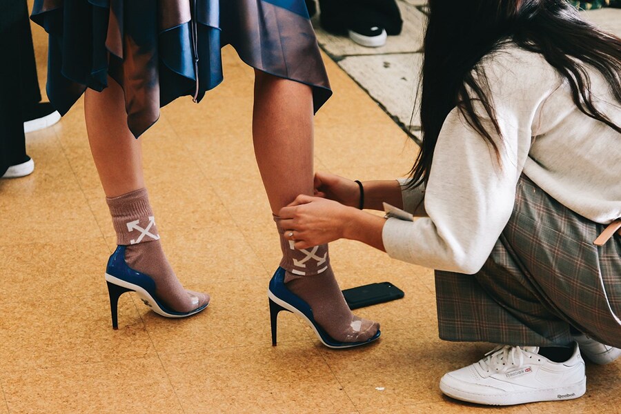 Off White show, Palais de Tokyo, Paris, March 2017