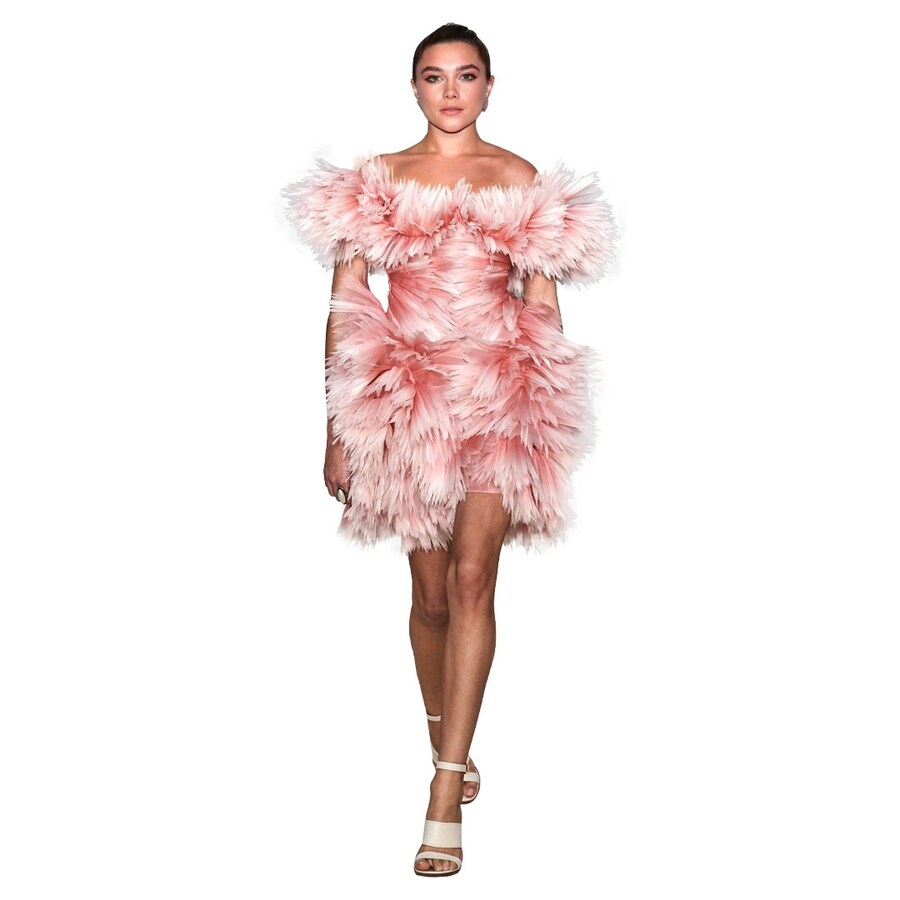 Florence Pugh Alexander McQueen Oscars 2020