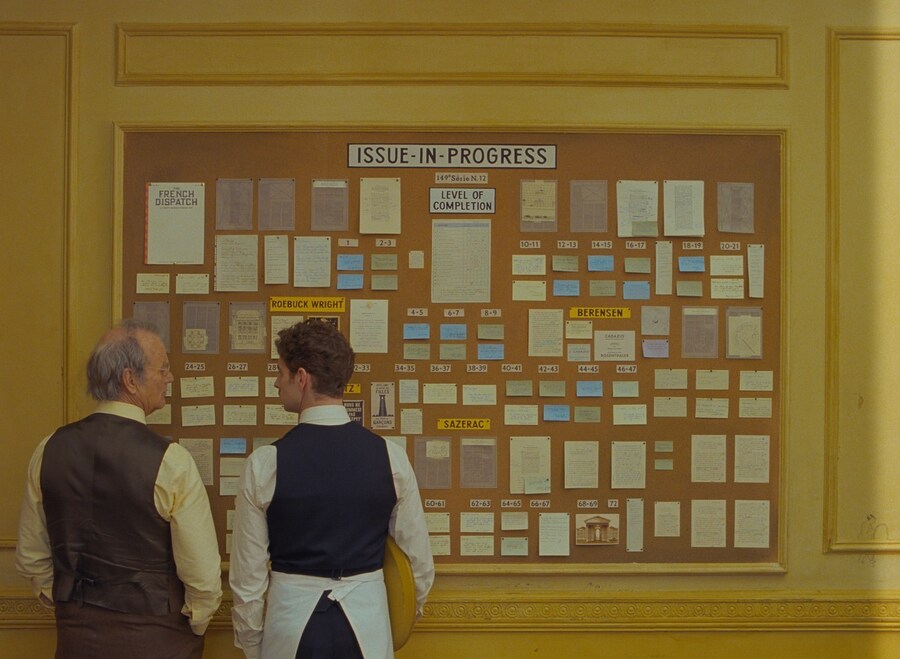 The French Dispatch Wes Anderson Timoth&#233;e Chalamet