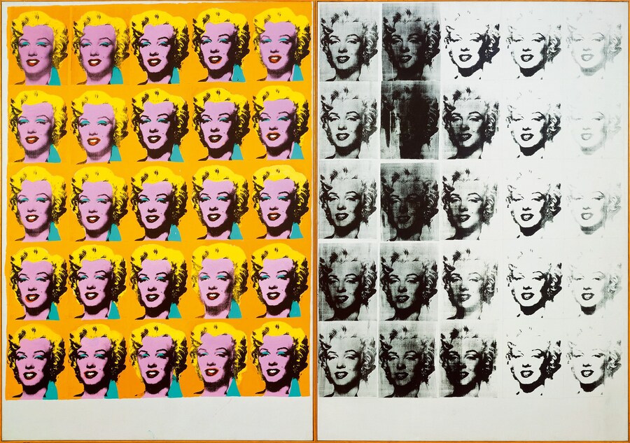 Andy Warhol - Marilyn Diptych