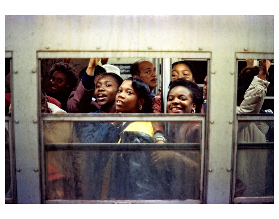 1_Jamel Shabazz_Rush Hour, NYC 1988_copyright Jame