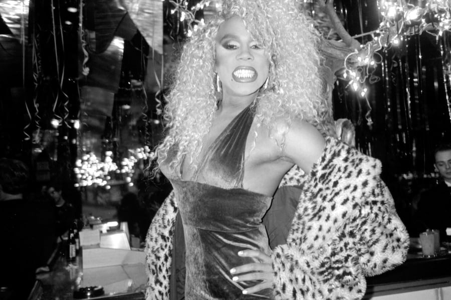 Rarely Seen Photographs of a Young RuPaul