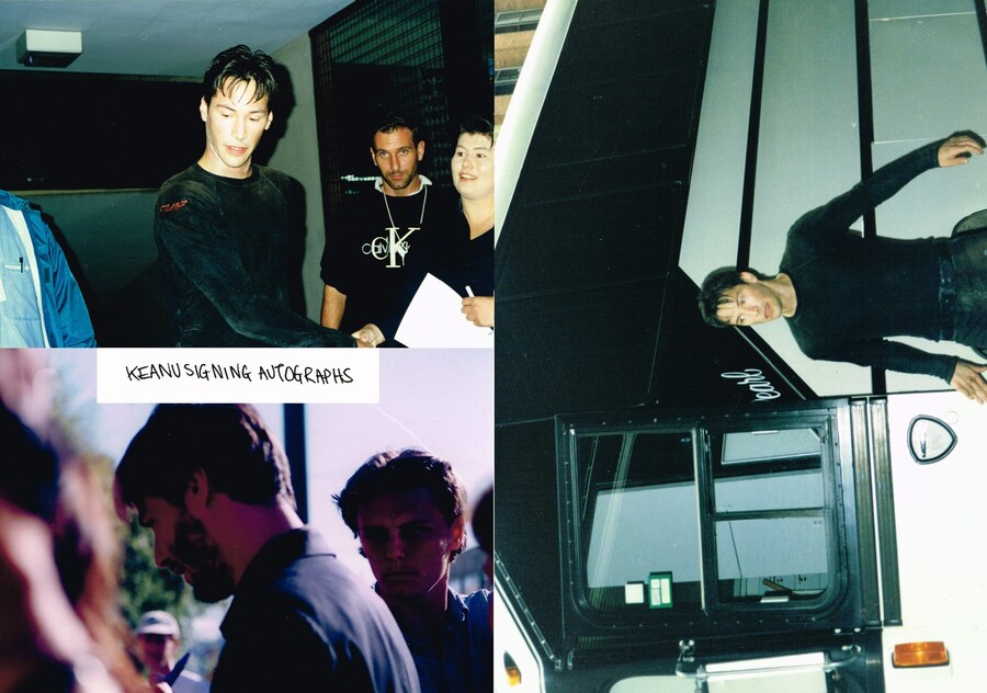 My Keanu Reeves book IDEA fashion style