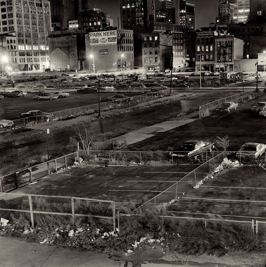 Peter Hujar, West Side Parking Lots, 1976