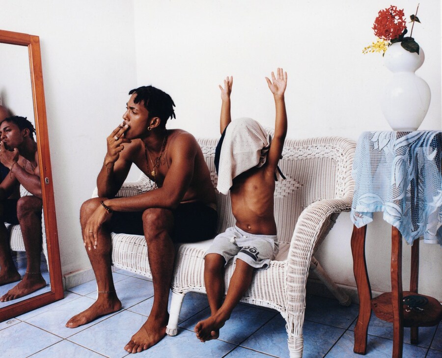 Father and son, Saint Paul, Réunion