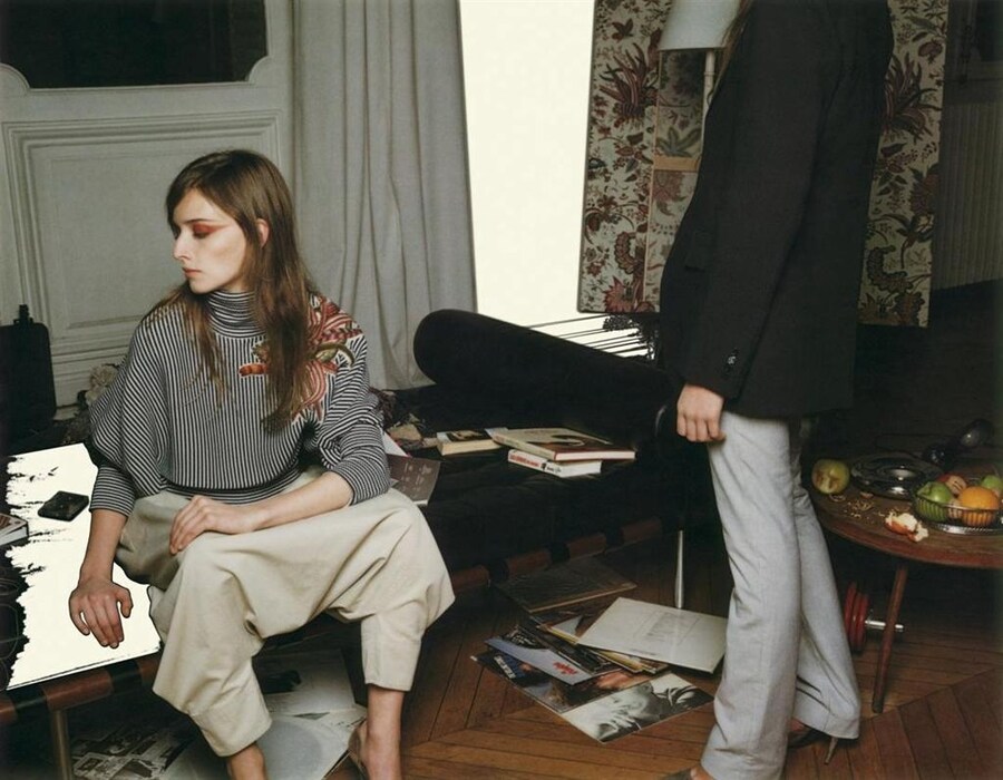 Roos and Anne Catherine, Balenciaga Campaign, 1999