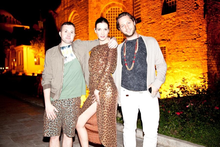 Kim Jones, Mel Rickey and Derek Blasberg