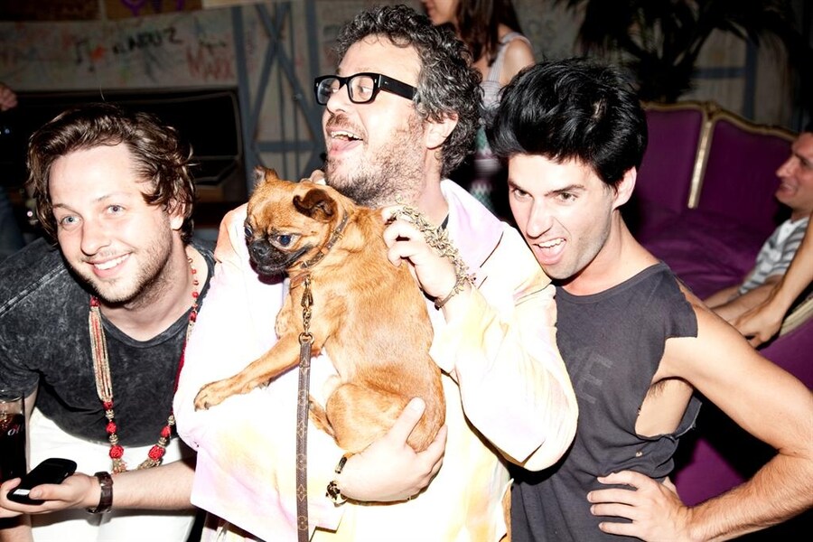 Derek Blasberg, Haluk Akakce, Geordon Nicol at the AnOther p